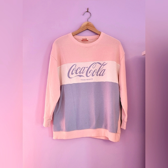 🇯🇵 Pastel Coca-Cola Pullover - Picture 2 of 14